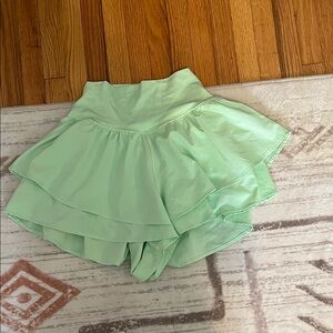 Mint Green Layered Skort aerie